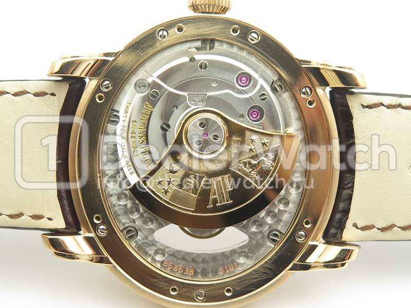 Часы Audemars Piguet Millennium Series 15350 Skeletonal Gold