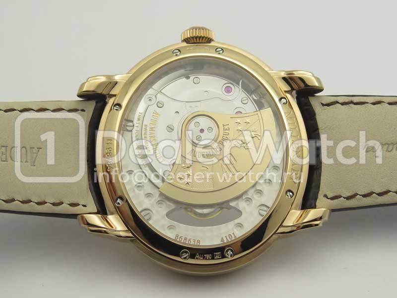 Часы Audemars Piguet Millennium Series 15350 Skeletonal Gold