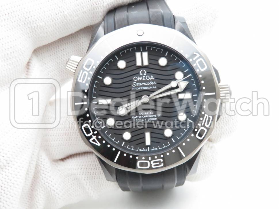 Часы Omega Diver 300M Co-Axial Master Chronometer 43.5 Ceramic 210.92.44.20.01.001