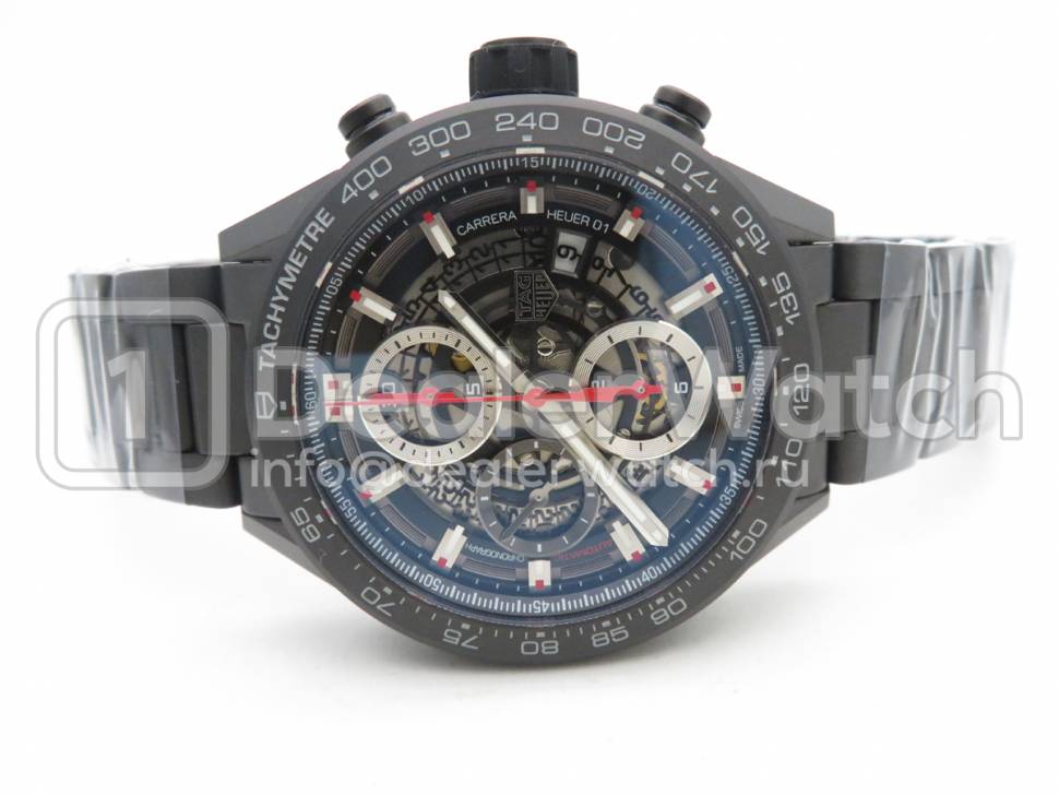 Часы TAG Heuer Carrera Calibre Heuer 01 43 Ceramic CAR2090.BH0729