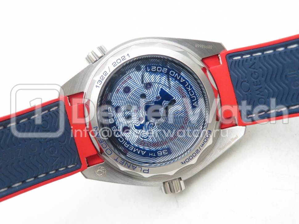Часы Omega Seamaster Planet Ocean 600M Co-Axial 43.5 Master Chronometer America's Cup 215.32.43.21.04.001