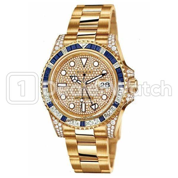 Часы Rolex GMT Master II 116758SA Pave
