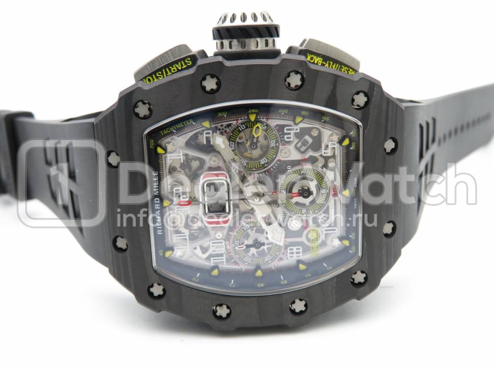 Часы Richard Mille RM 011-03 Flyback Chronograph Carbon NTPT