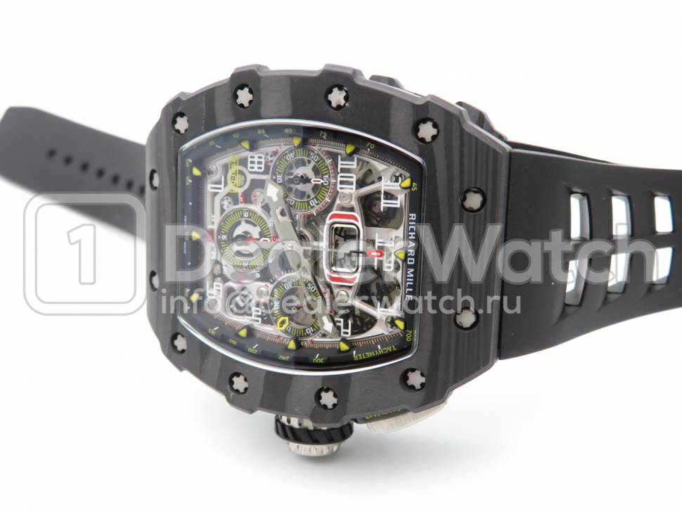 Часы Richard Mille RM 011-03 Flyback Chronograph Carbon NTPT
