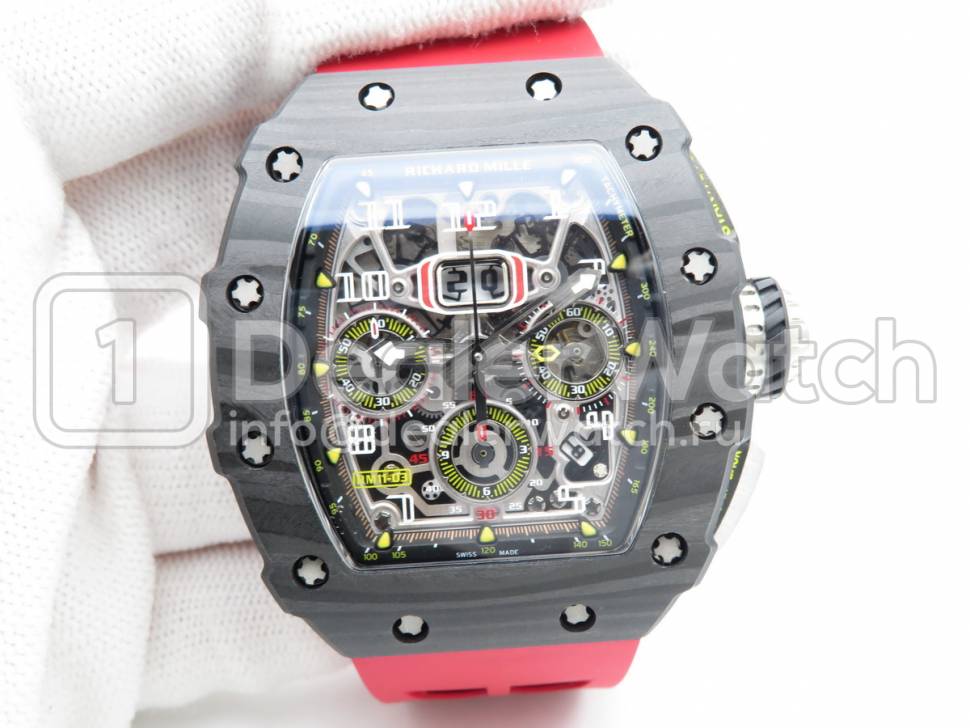 Часы Richard Mille RM 011-03 Flyback Chronograph Carbon NTPT