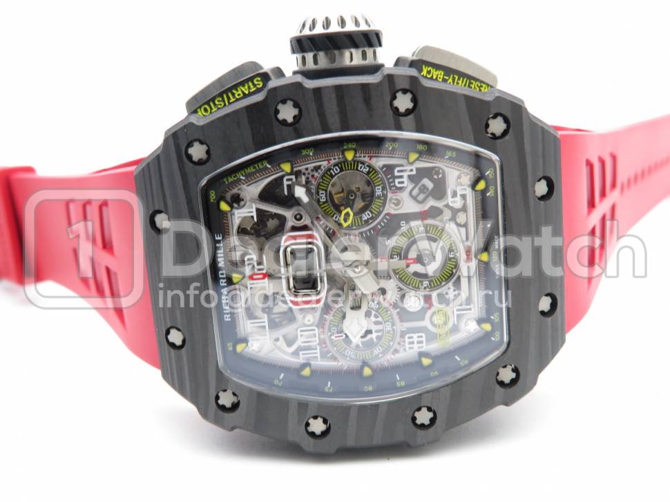 Часы Richard Mille RM 011-03 Flyback Chronograph Carbon NTPT