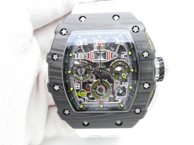 Richard Mille RM 011-03 Flyback Chronograph Carbon NTPT