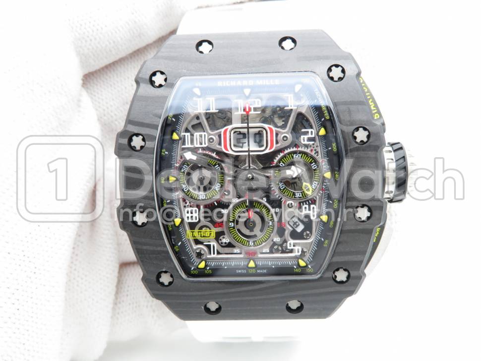 Часы Richard Mille RM 011-03 Flyback Chronograph Carbon NTPT