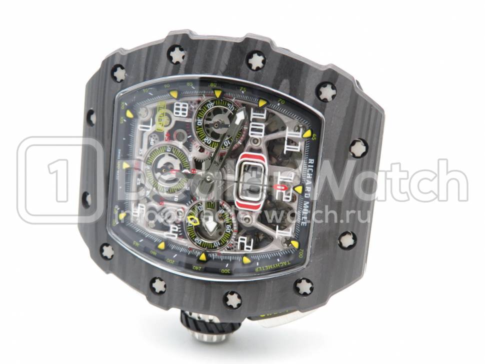 Часы Richard Mille RM 011-03 Flyback Chronograph Carbon NTPT