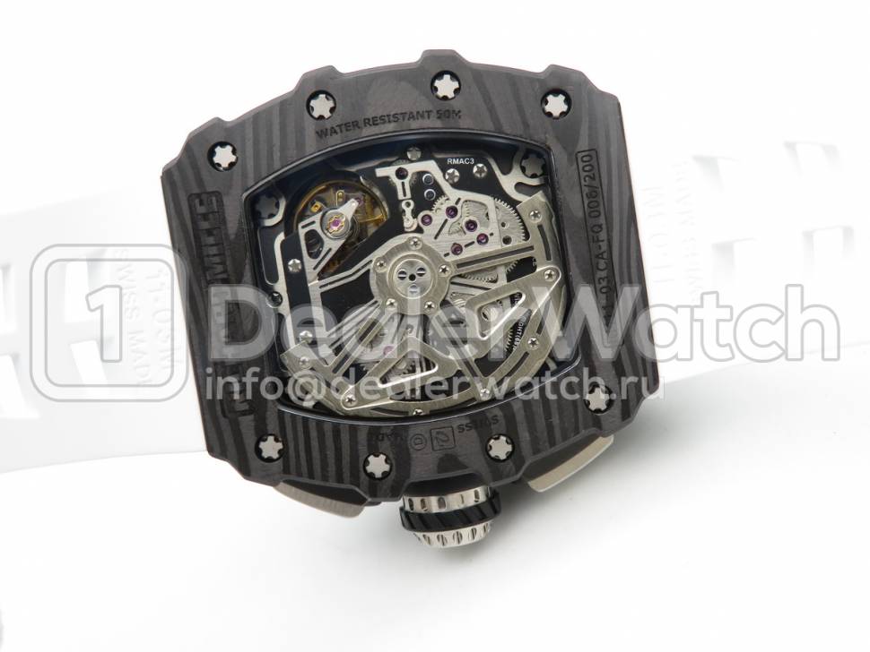Часы Richard Mille RM 011-03 Flyback Chronograph Carbon NTPT