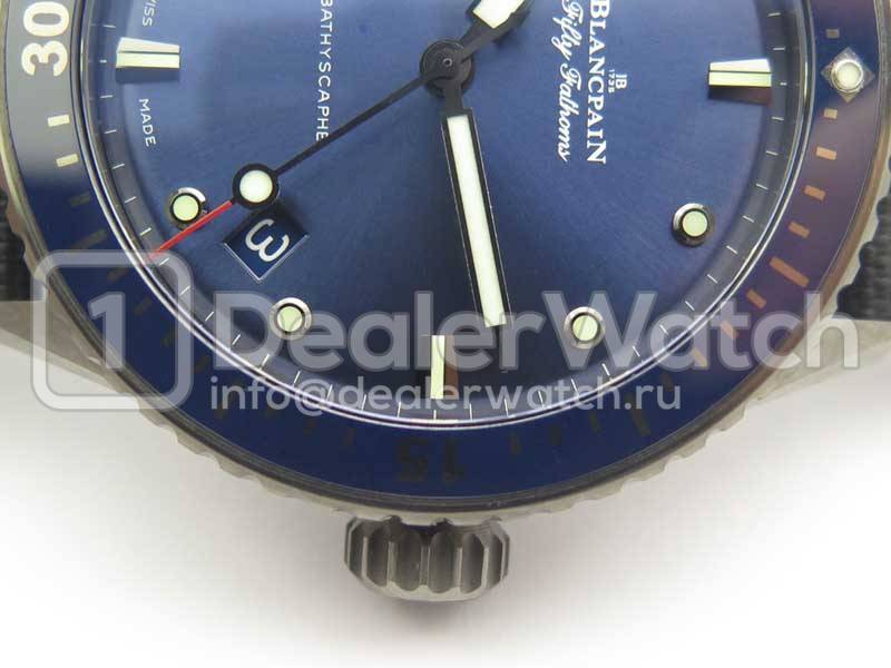 Часы Blancpain Fifty Fathoms Bathyscaphe Ceramic