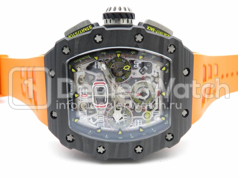 Часы Richard Mille RM 011-03 Flyback Chronograph Carbon NTPT