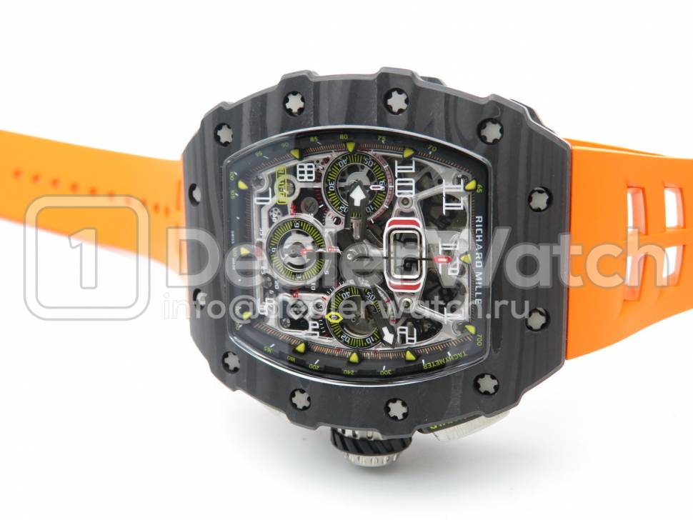 Часы Richard Mille RM 011-03 Flyback Chronograph Carbon NTPT