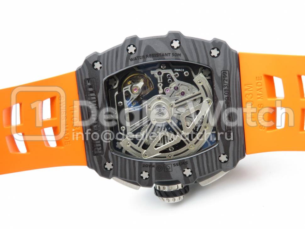 Часы Richard Mille RM 011-03 Flyback Chronograph Carbon NTPT