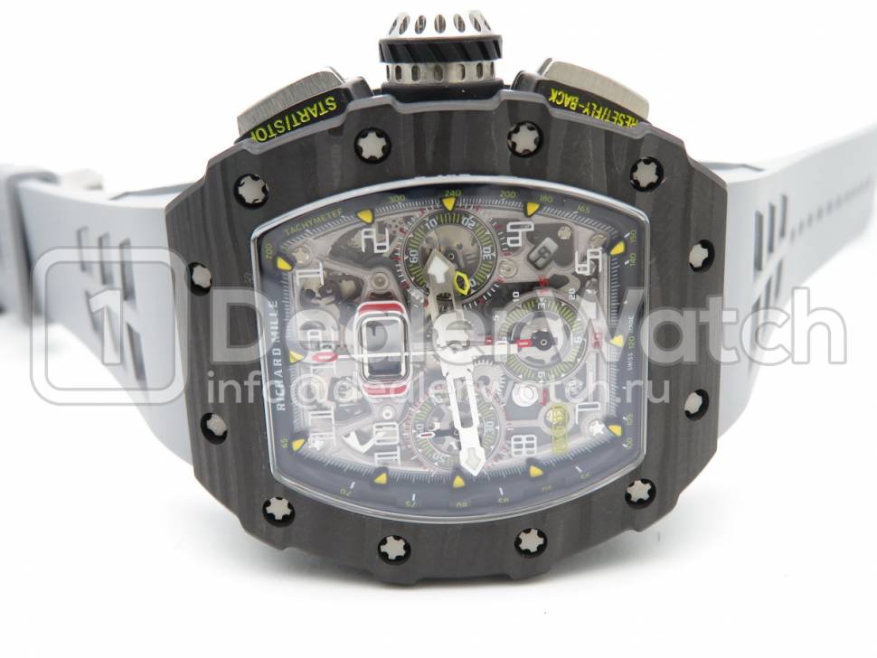 Часы Richard Mille RM 011-03 Flyback Chronograph Carbon NTPT