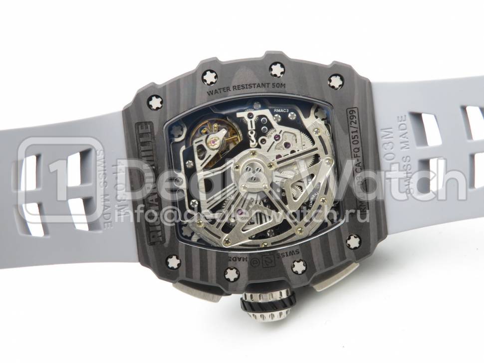 Часы Richard Mille RM 011-03 Flyback Chronograph Carbon NTPT