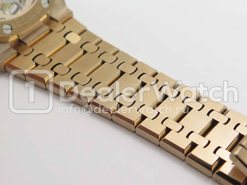 Часы Audemars Piguet Royal Oak Tourbillon Extra-Thin Openworked Rose Gold