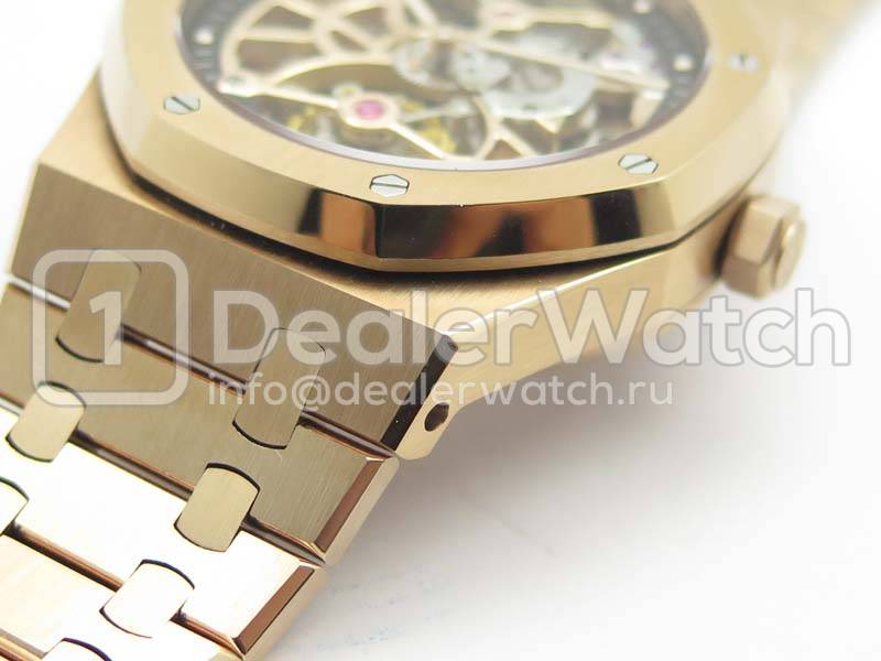 Часы Audemars Piguet Royal Oak Tourbillon Extra-Thin Openworked Rose Gold