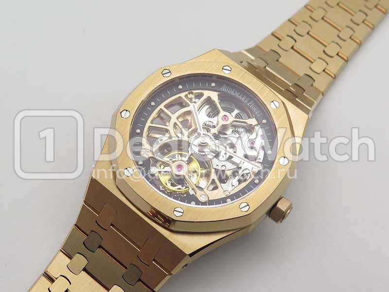 Часы Audemars Piguet Royal Oak Tourbillon Extra-Thin Openworked Rose Gold