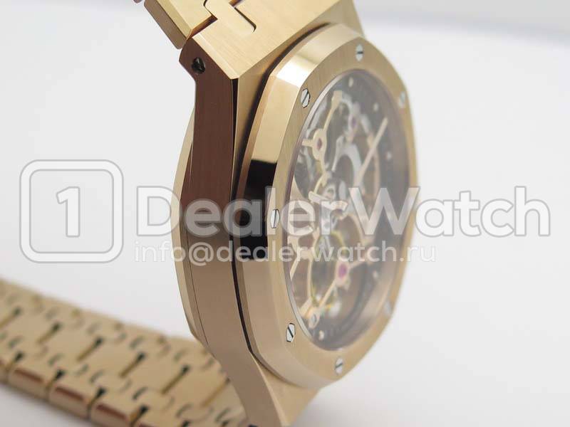 Часы Audemars Piguet Royal Oak Tourbillon Extra-Thin Openworked Rose Gold