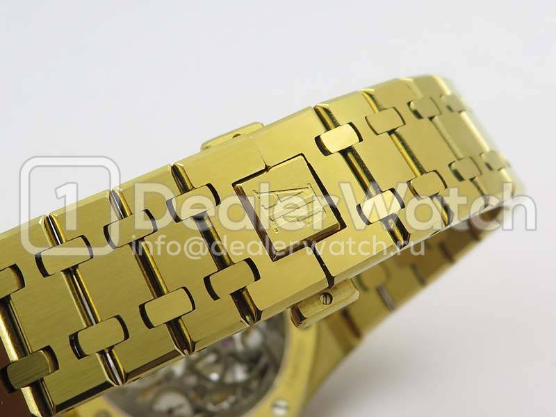 Часы Audemars Piguet Royal Oak Tourbillon Extra-Thin Openworked Yellow Gold