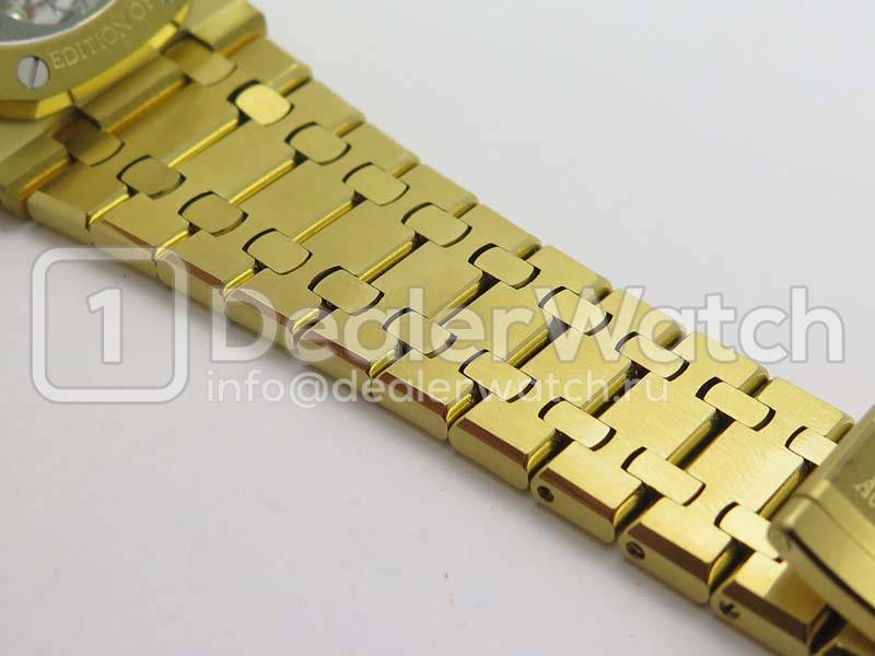 Часы Audemars Piguet Royal Oak Tourbillon Extra-Thin Openworked Yellow Gold