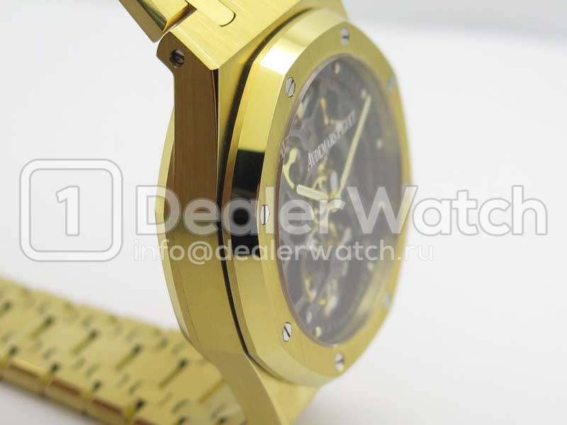 Часы Audemars Piguet Royal Oak Tourbillon Extra-Thin Openworked Yellow Gold