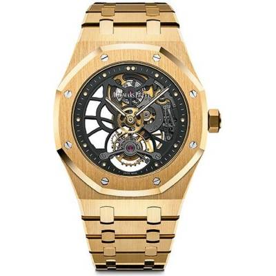 Audemars Piguet Royal Oak Tourbillon Extra-Thin Openworked Yellow Gold