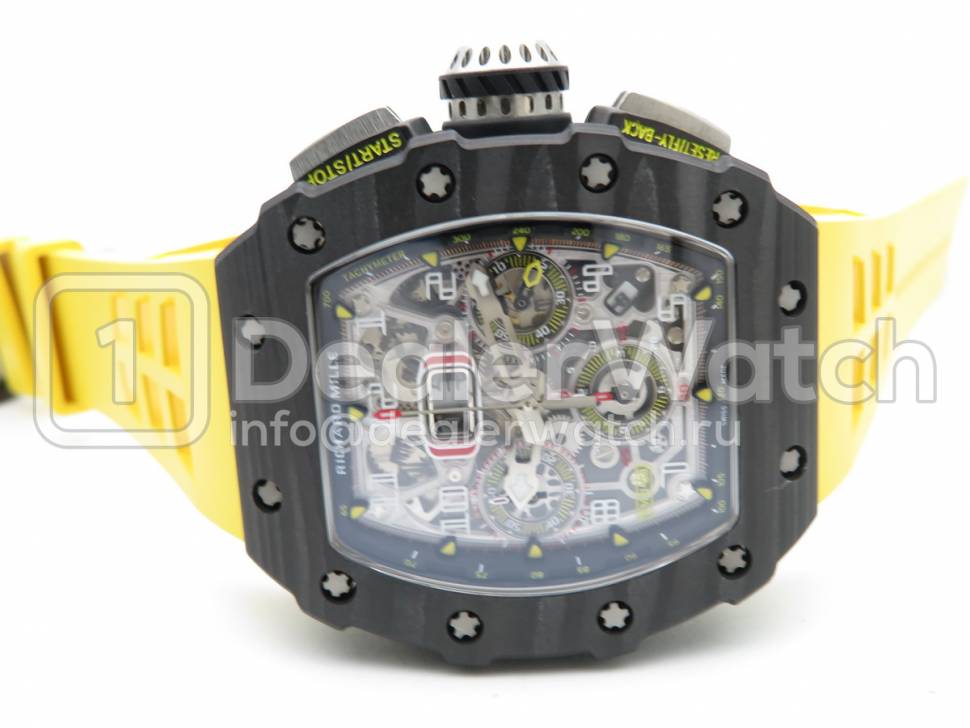 Часы Richard Mille RM 011-03 Flyback Chronograph Carbon NTPT