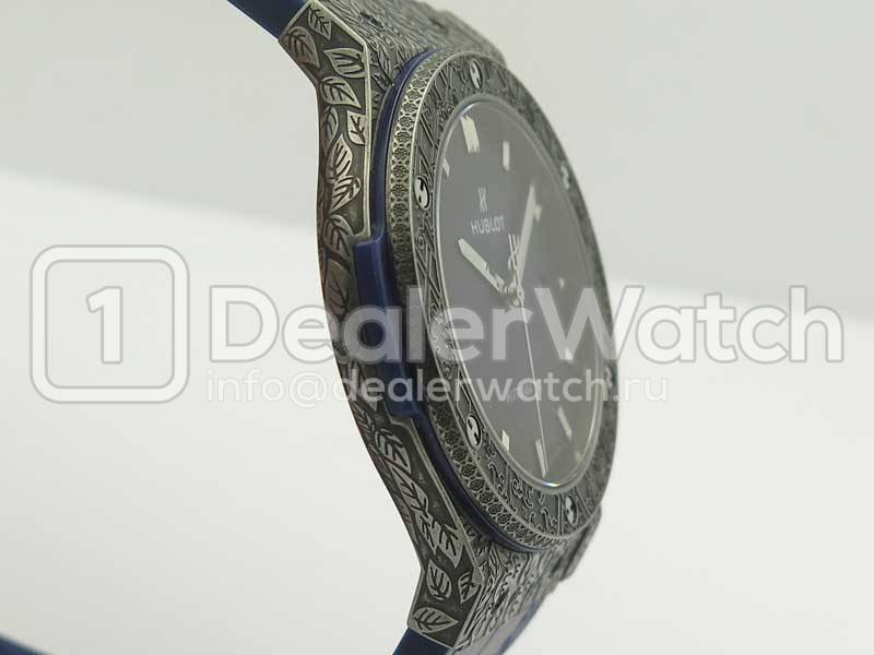 Часы Hublot Classic Fusion Arturo Fuente 45mm Blue