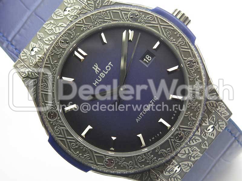 Часы Hublot Classic Fusion Arturo Fuente 45mm Blue