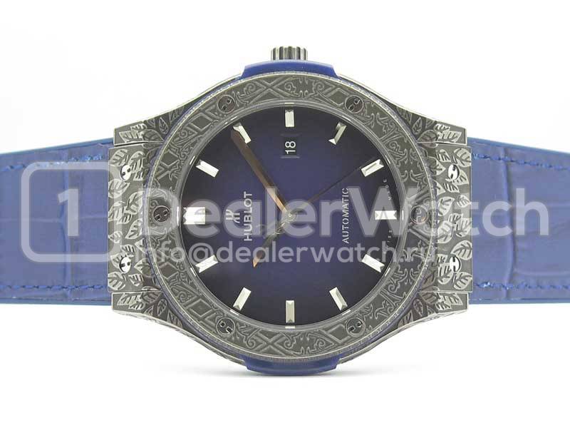 Часы Hublot Classic Fusion Arturo Fuente 45mm Blue