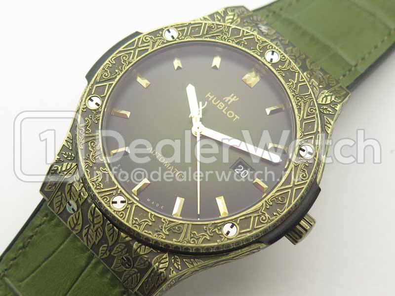 Часы Hublot Classic Fusion Arturo Fuente 45mm Green