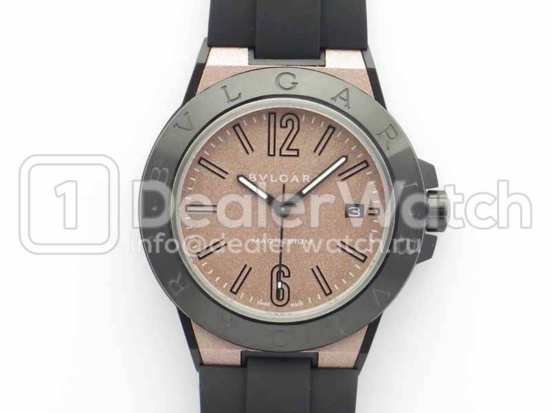 Bvlgari Diagono Magnesium Automatic Pink DW 9699 dealerwatch24.ru