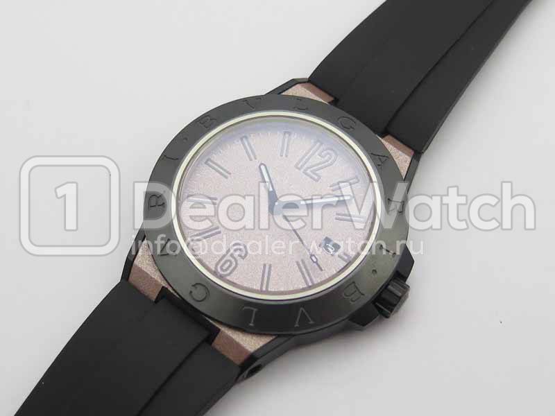 Часы Bvlgari Diagono Magnesium Automatic Pink