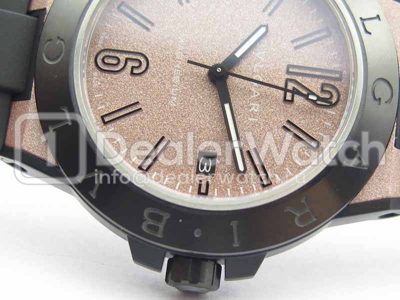 Часы Bvlgari Diagono Magnesium Automatic Pink