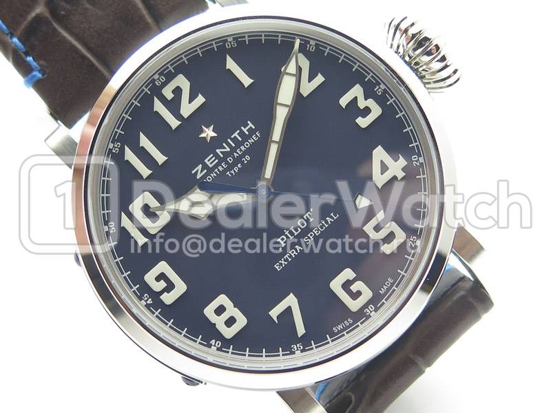 Часы Zenith Pilot Type 20 Extra Special Blue Vegas Watch Guy