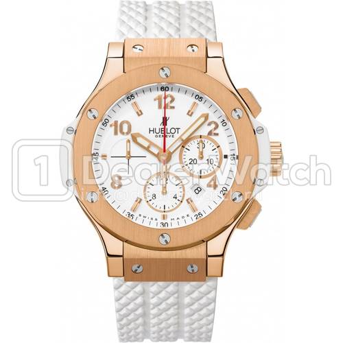 Часы Hublot Big Bang Evolution Gold All White Chronograph