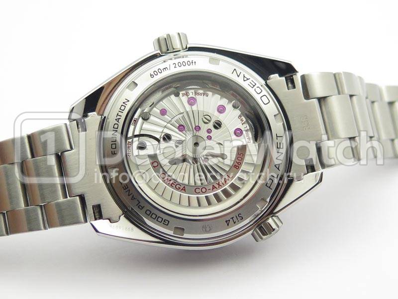 Часы Omega Planet Ocean 600 M Omega Co-Axial GMT 43.5 mm