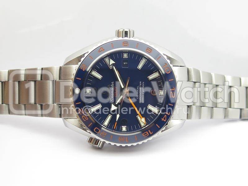 Часы Omega Planet Ocean 600 M Omega Co-Axial GMT 43.5 mm