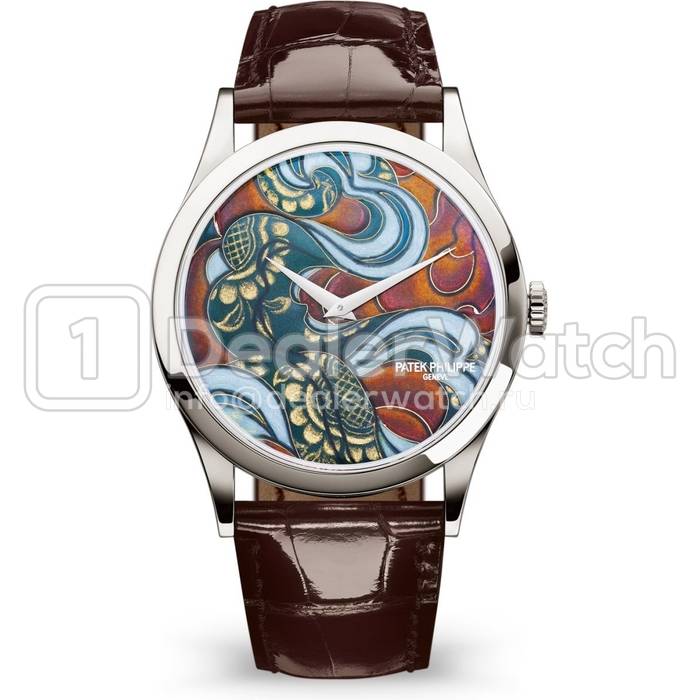 Часы Patek Philippe Calatrava 5077P Bhutan Textiles 5077P-103