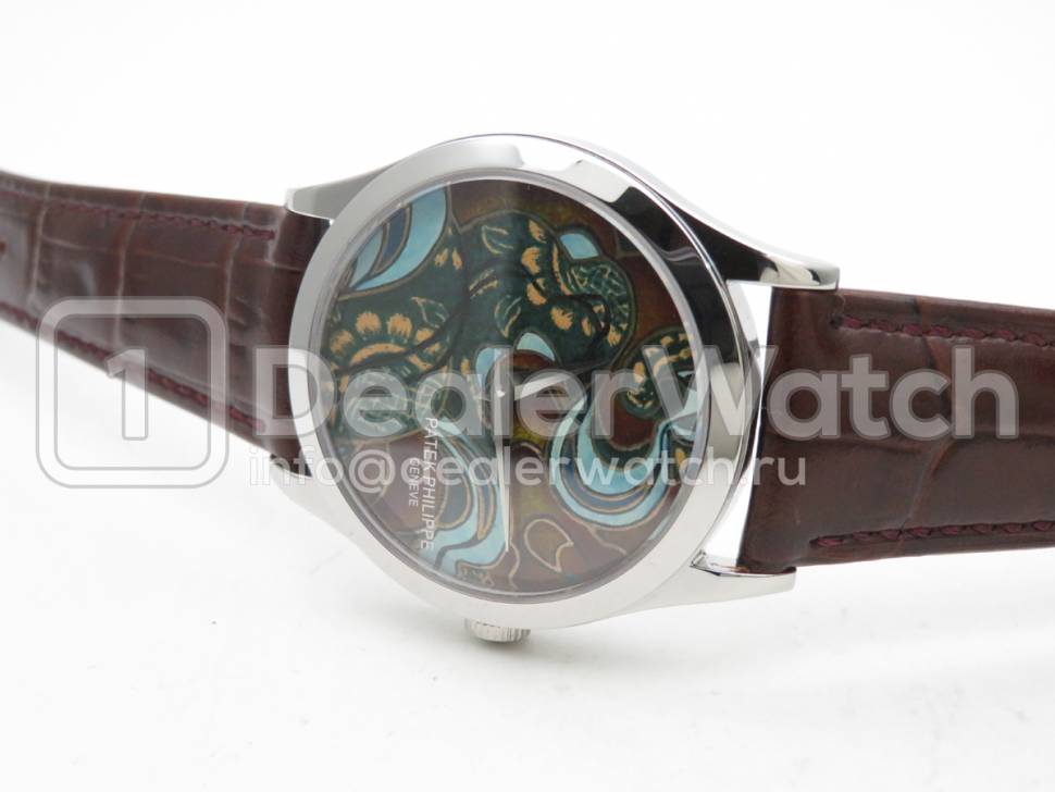 Часы Patek Philippe Calatrava 5077P Bhutan Textiles 5077P-103