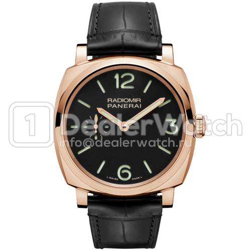 Часы Officine Panerai Radiomir 1940 3 Days Oro Rosso PAM 575