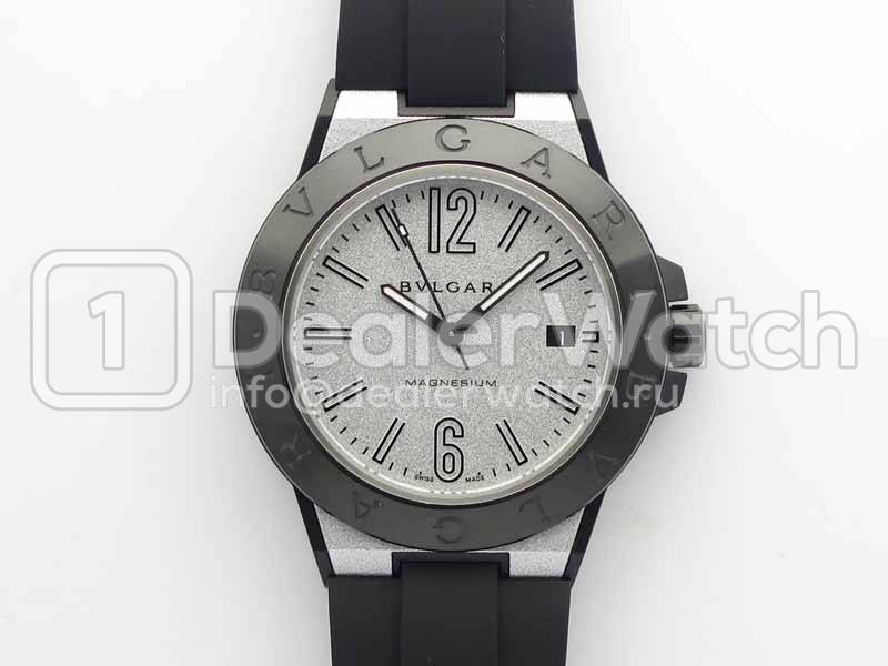 Часы Bvlgari Diagono Magnesium Automatic Silver