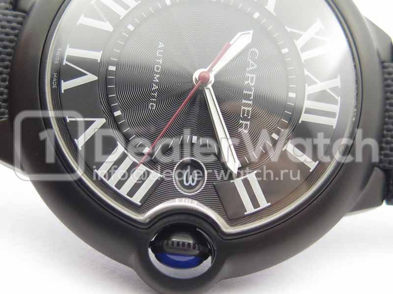 Часы Cartier Ballon Bleu de Cartier Carbon 42mm