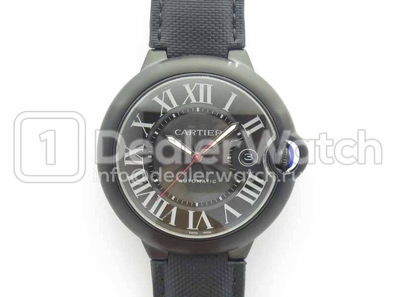 Часы Cartier Ballon Bleu de Cartier Carbon 42mm