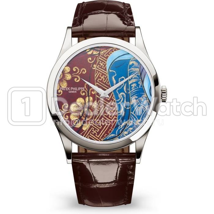 Часы Patek Philippe Calatrava 5077P Bhutan Textiles 5077P-102