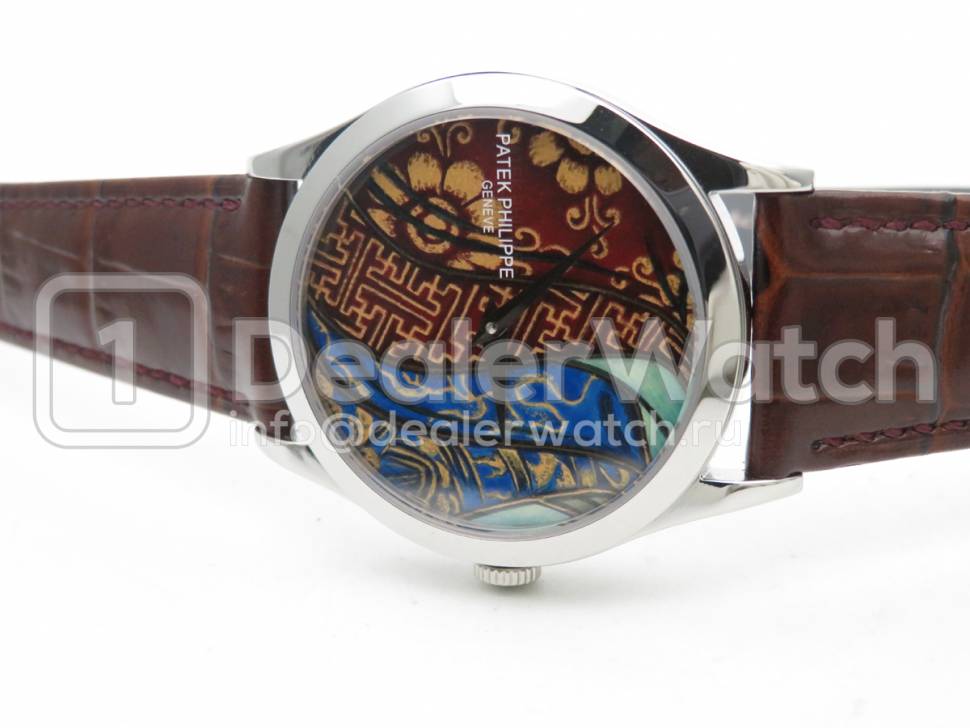 Часы Patek Philippe Calatrava 5077P Bhutan Textiles 5077P-102