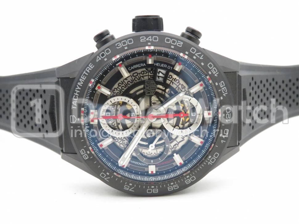 Часы TAG Heuer Carrera Calibre Heuer 01 43 Ceramic CAR2090.FT6088
