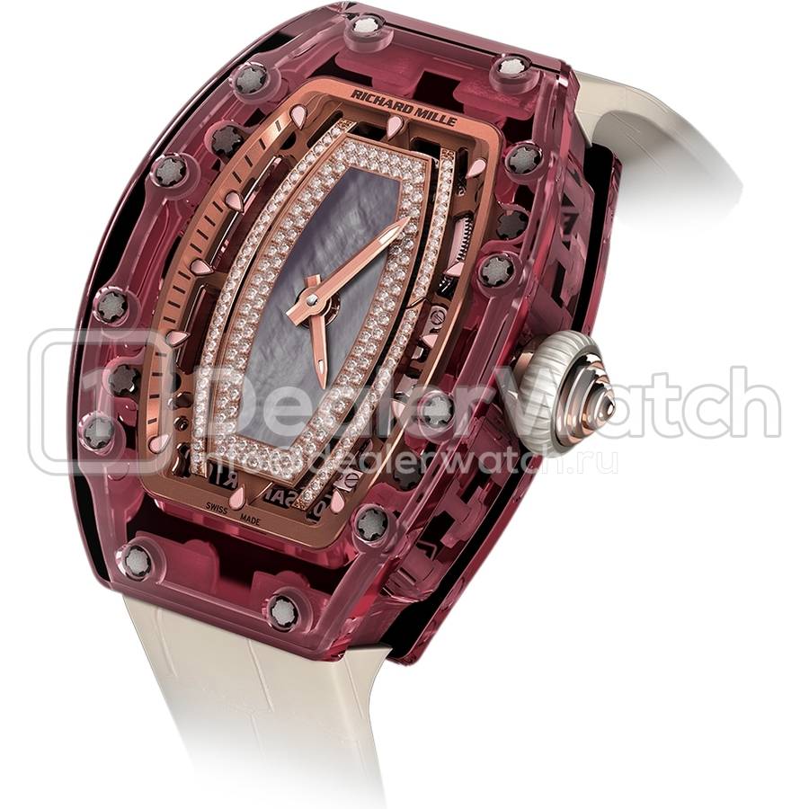 Часы Richard mille RM 07-02 Automatic Pink Lady Sapphir